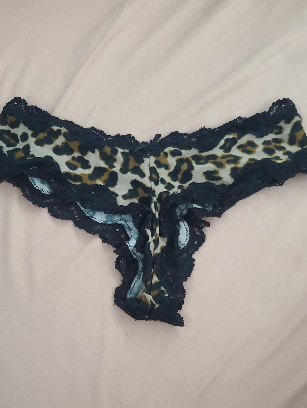 Victoria's Secret Leopard Print Cheeky Panty